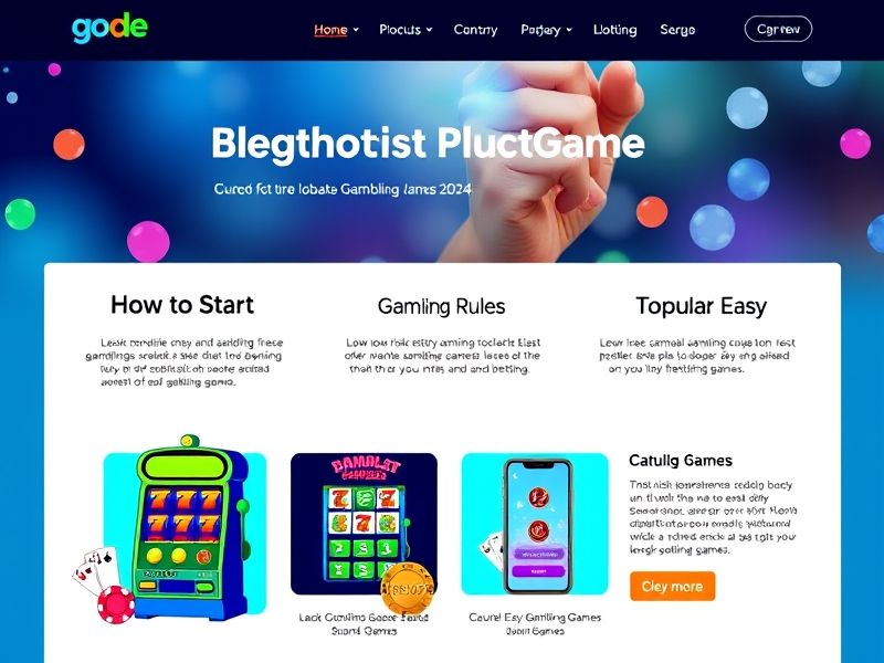 Discover the best easy gambling games for beginners. Learn about simple casino options, online gambling strategies, and low-stakes play for a stress-free gaming experience.