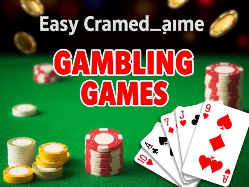 Discover the best easy gambling games for beginners. Learn about simple casino options, online gambling strategies, and low-stakes play for a stress-free gaming experience.